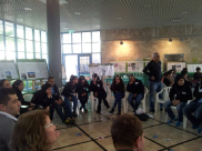 بالصور: فوز طلاب المدرسة الثانوية الشاملة- يافا في مسابقة الأبحاث العلمية 